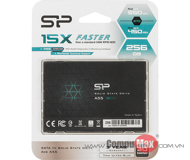 SSD Silicon Power A55 SATA3 2.5inch 256GB