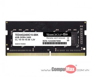 RAM Team Elite DDR4 2400/2666MHz 4GB